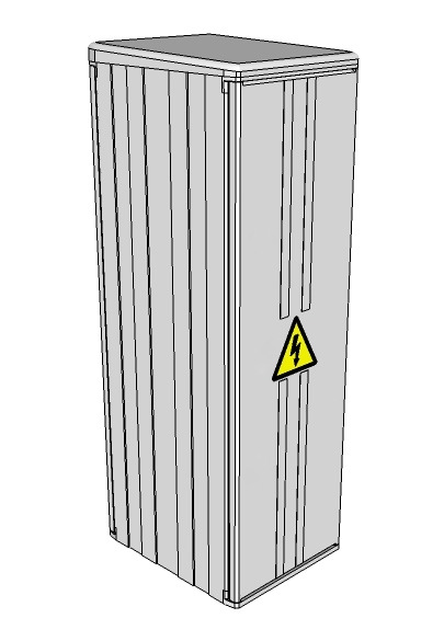 PR 5.2.1 na stěnu IP43 (3D)